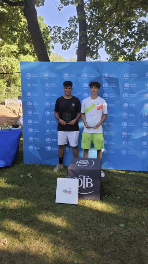Netzballer Ilian Mechbal ist Deutscher Meister im Doppel und Vizemeister im Einzel in der U16 Konkurrenz
